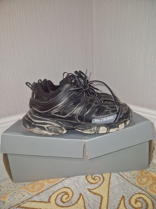 Balenciaga track 1 black faded