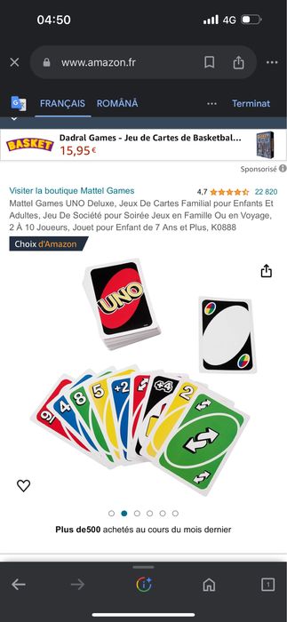 Carti de joc Uno
