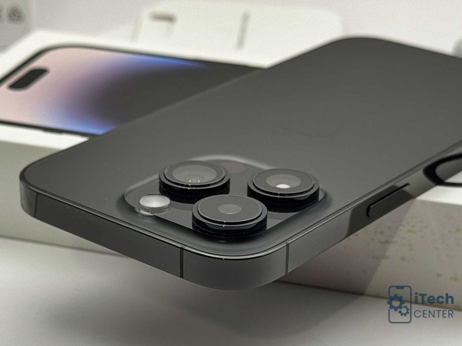 iPhone 14 Pro, 128GB, Black, 100% батерия, КАТО НОВ, 1г. ГАРАНЦИЯ!