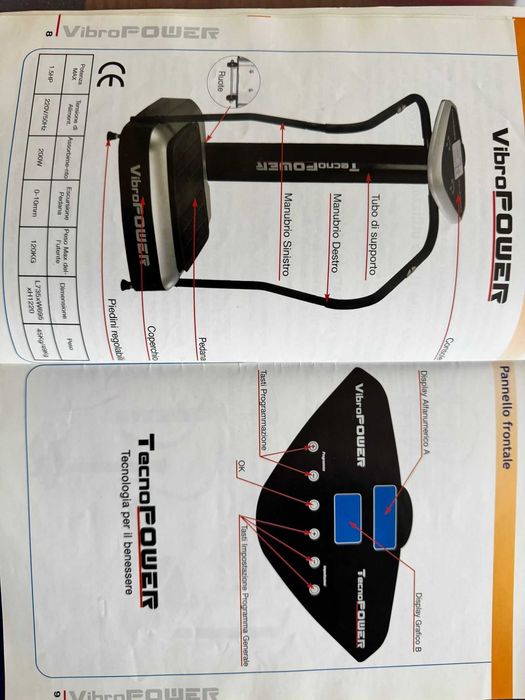 Aparat vibromasaj – FisioVibroPower TecnoPower -72 programe