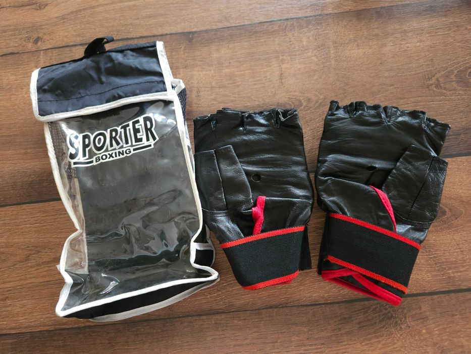 SPORTER BOXING Боксови ръкавици от естествена кожа - размер М