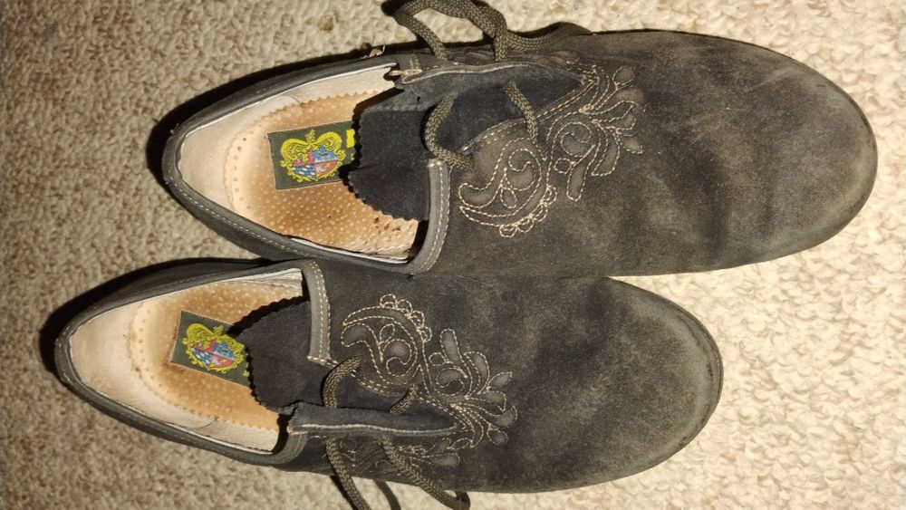 Pantofi piele bavarezi