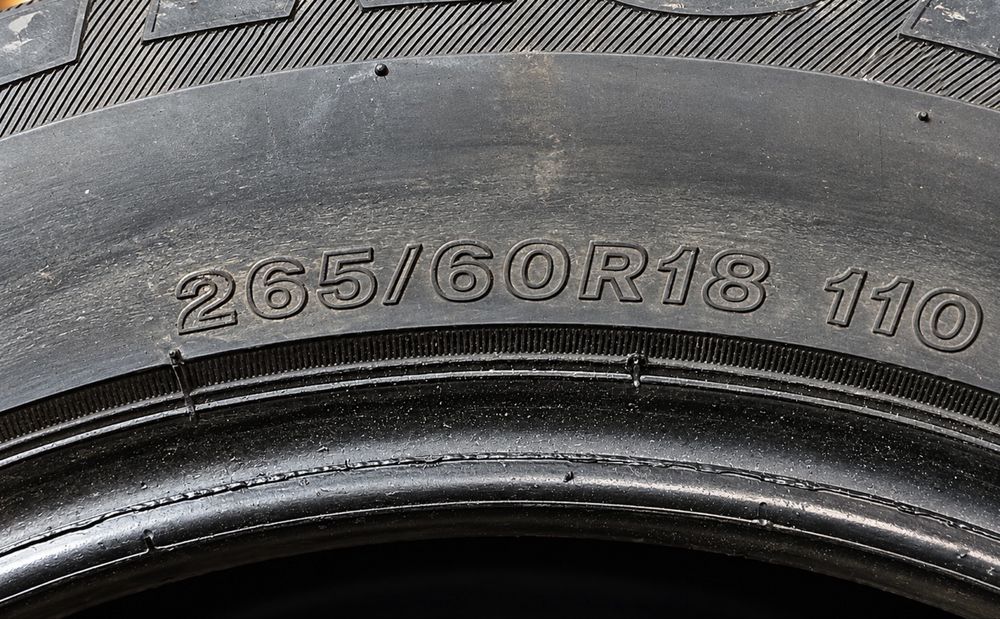 3 шины 265/60/18 можно по 1