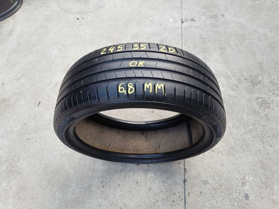 O anvelopa vara 245 35 20 pirelli p zero pz4 profil 6,8 mm