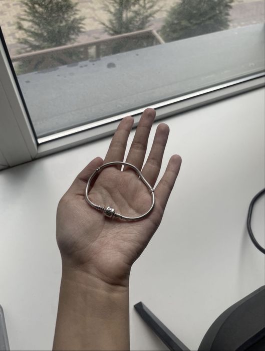 pandora браслет ,серебро