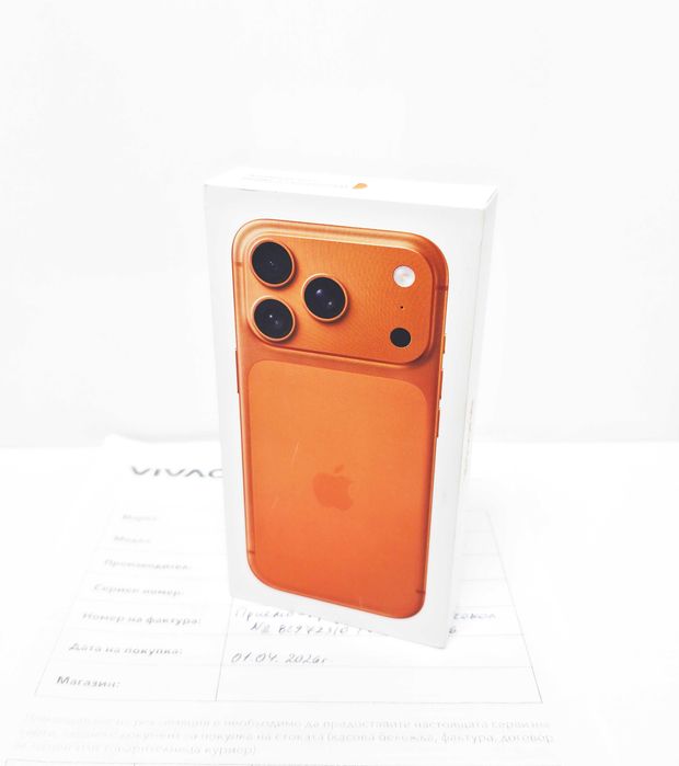 НОВ•iPhone 17 Pro 512GB Cosmic Orange