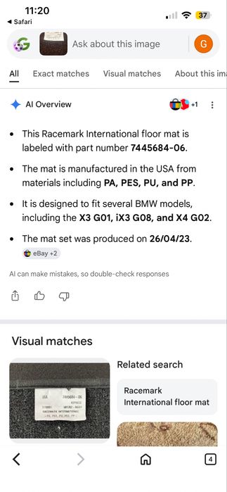Covorase masina noi , negre pt diverse modele BMW