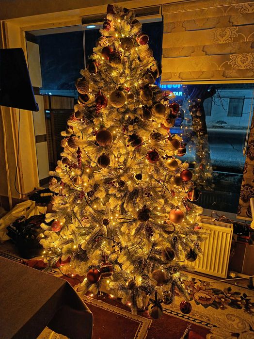 Ёлка+гирлянда+игрушки—готовый набор (Archa + girlyanda + o‘yinchoqlar)