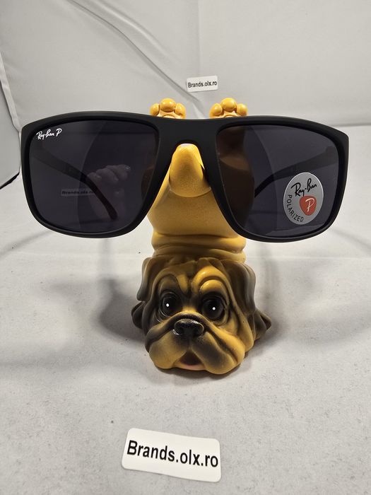 Ochelari de soare polarizati Ray-Ban RB801, Black, Made in Italy