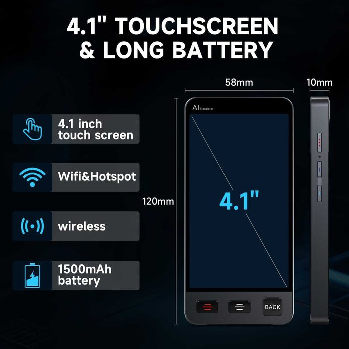 AI Translator M80 Pro — Портативный Умный Переводчик. Есть доставка