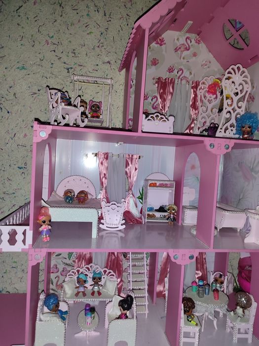 Домик для кукол ручная работа