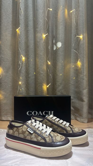 Coach кеды женские