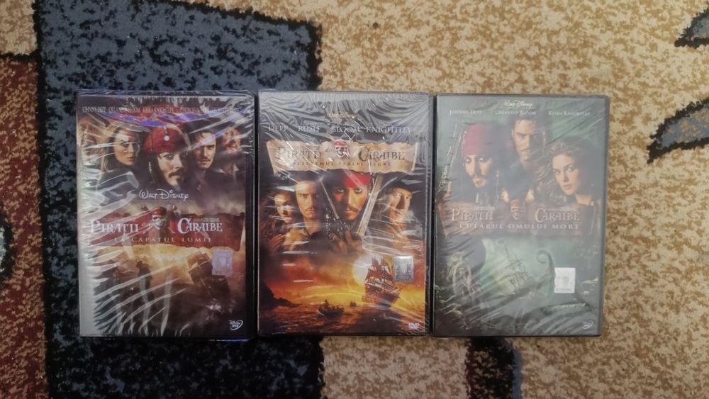 Filme Pirații din Caraibe DVD