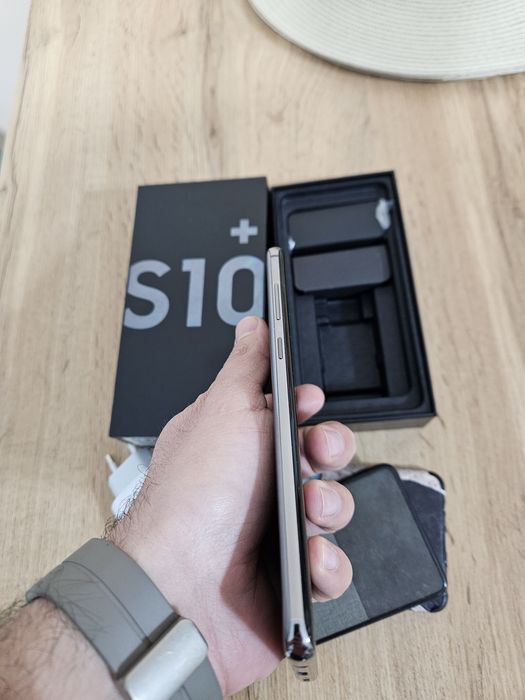 Samsung Galaxy S10 +, Dual SIM, 128GB, 8GB RAM,4G Ceramic Black