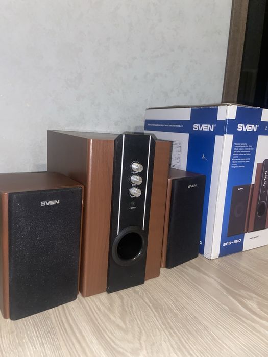 Колонки + Саб Sven SPS - 820 (2.1)