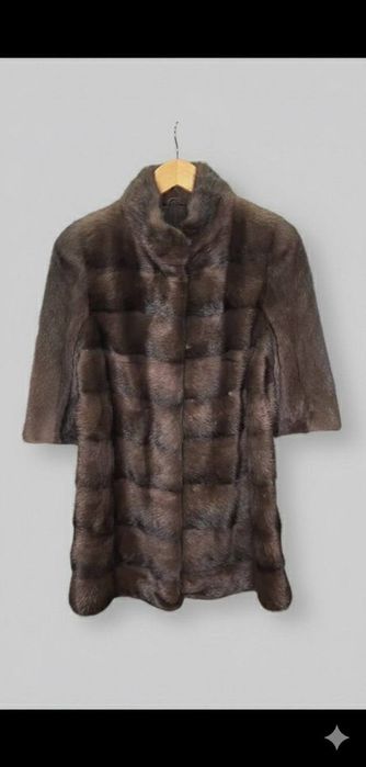 Рассрочка 0% по 5500 тг в месяц. Норковая шуба-трансформер