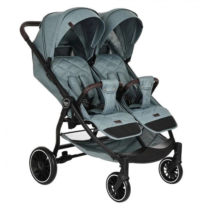 Коляска для двойни, двойная