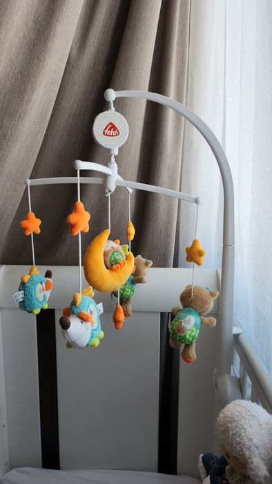 Carusel muzical mobil Prieteni Somnorosi, +0 luni, Fehn
Carusel muzica