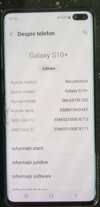 Samsung Galaxy S10 + plus