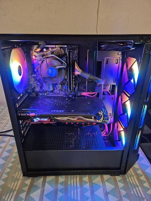 Геймърски компютър гаранция/i5 9400f 16GB,GTX 1070ti 8GB, 480GB SSD HD