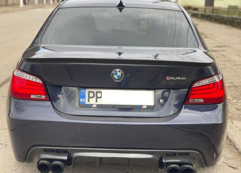 LED стопове BMW E60 5 червени бели хром Лед  Lightbar БМВ Е60 03-07'