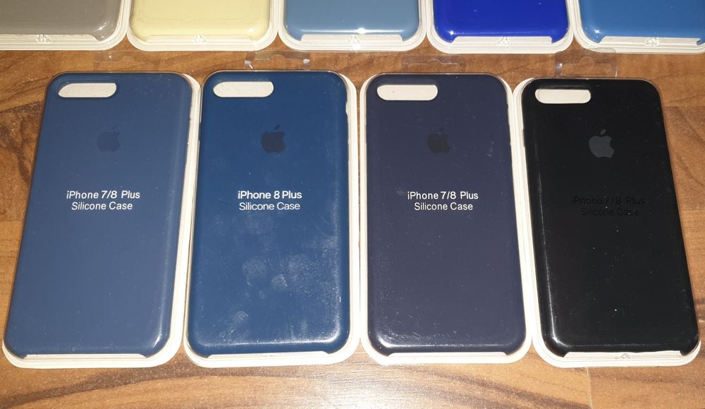 Husa silicon Apple Silicone Case iPhone 7 Plus 8 Plus