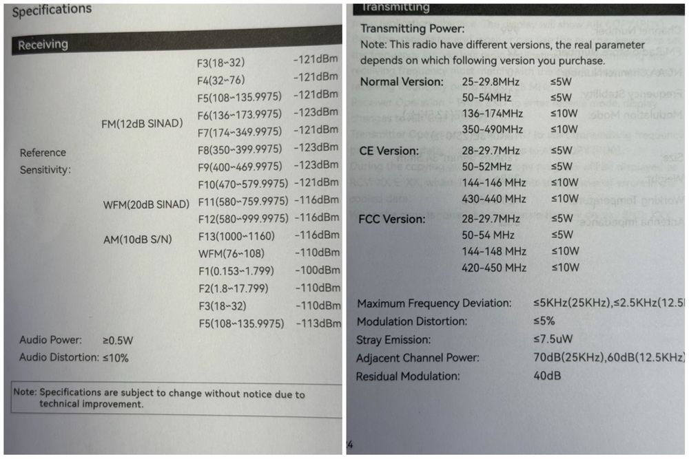 Quansheng TK 11 Taiko kong multi band radiostation walkie talkie радио