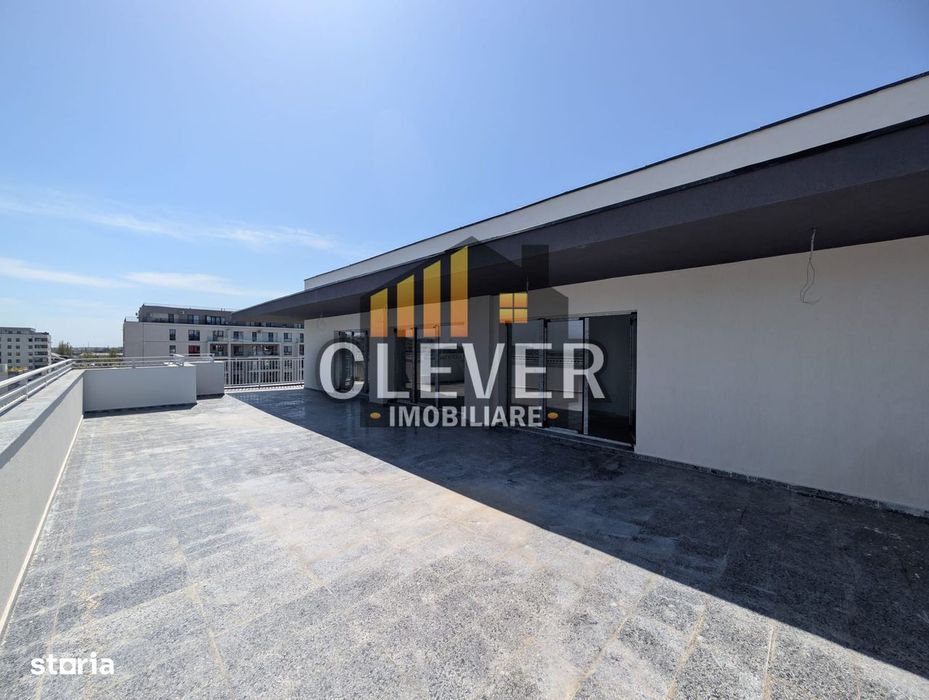 Penthouse exclusivist cu terasa de 82 mp si living de 60 mp – Pallady