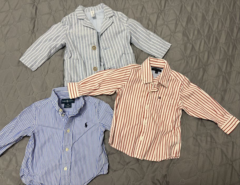 Лот дрехи за момче 9-12-18 месеца