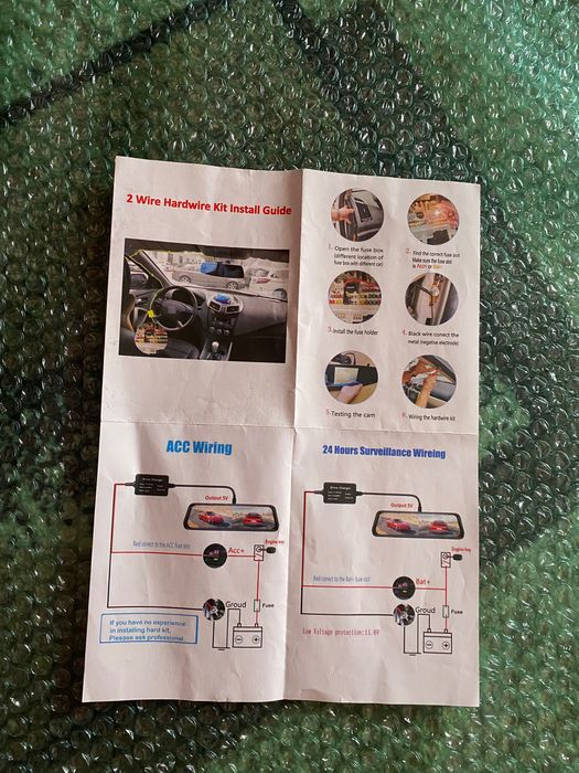 Cablu alimentare camera auto