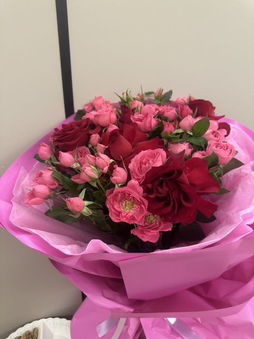 Свежий букет, только получили