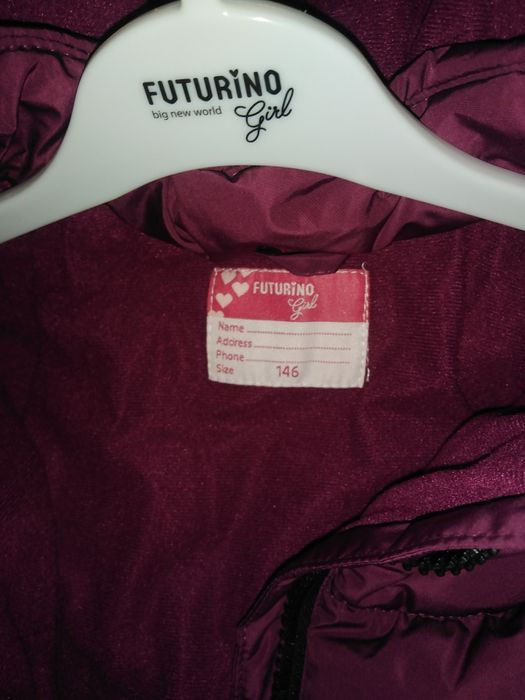 Новый пуховик пальто