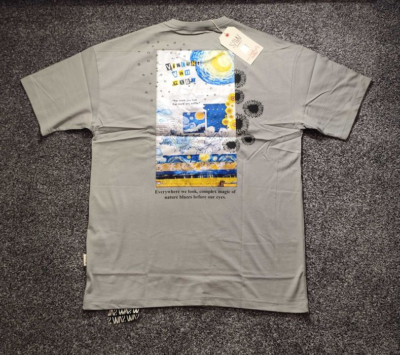 SAW Urbanity unise oversized памучна блуза тениска фланелка Balenciaga