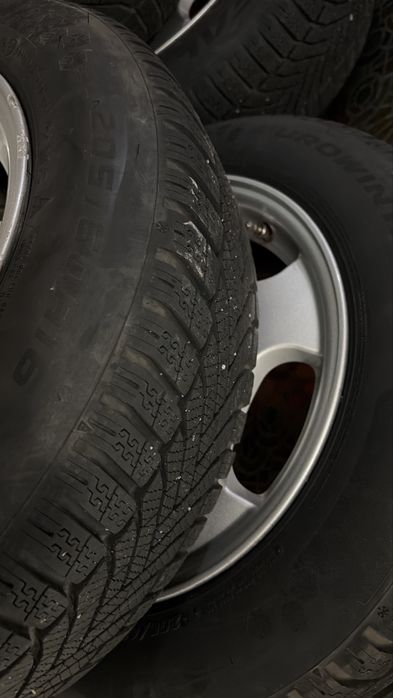 16ки джанти за Мерцедес със зимни гуми Falken 205/60/16