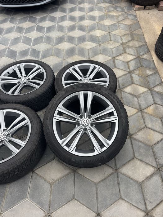 Jante Vw R-Line R18(5x112)”Arteon/Passat/Golf 5/6/7/8/Caddy/Eos/Cupra/Seat/Skoda/Audi~