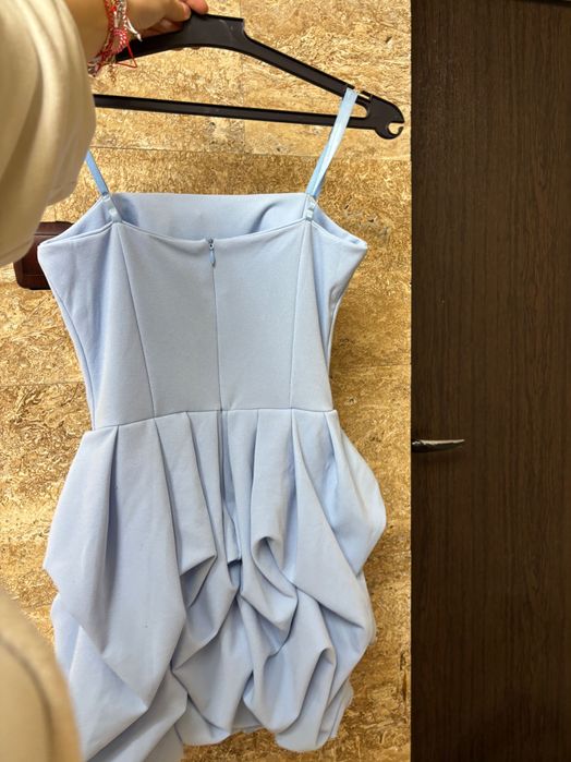 Синя рокля размер S