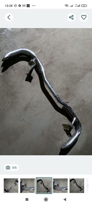 Bară inox,Hilux livrez colet avantajos, accept schimb