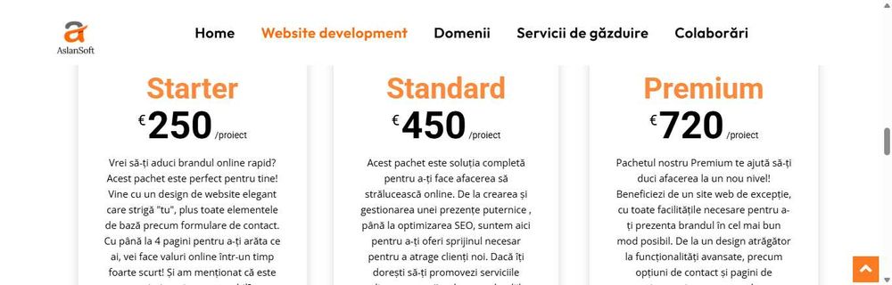 Creare website • Logo • Afișe • Pliante – AslanSoft