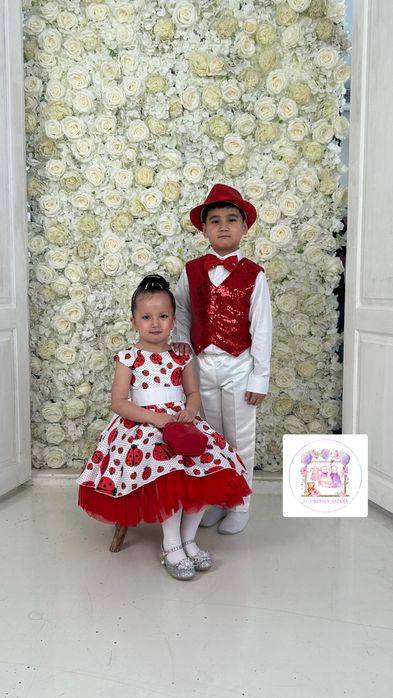 Прокат детских платьев/образов на 8 марта