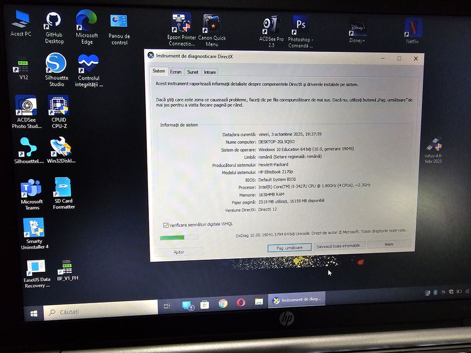 Laptop HP Elitebook 2170P