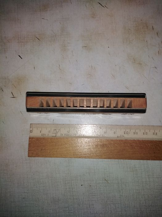 Губная винтажная гармоника  "Спутник".