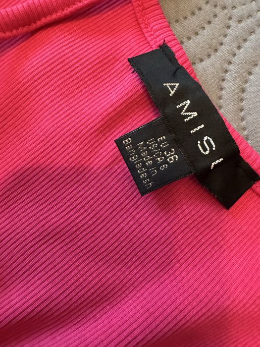 Rochie lunga roz Amisu