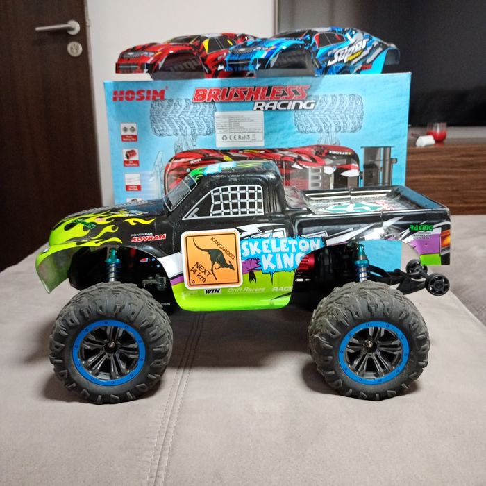 количка голяма 1:10 rc car HOSIM X 07