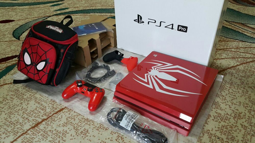 AKSIYA!!! Ps4 PRO《 SPIDER MAN 》Exclusive. { 4K } HDR. 1.TB.