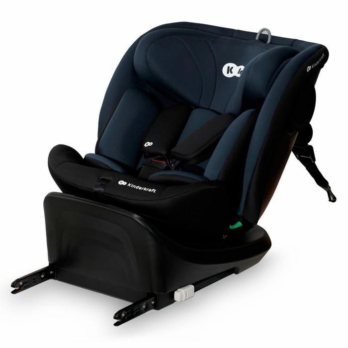 Scaun auto pentru copii, Kinderkraft I-Grow, negru, 40 - 150 cm, 2.5 - 40 kg, 0 - 12 ani, sistem Isofix