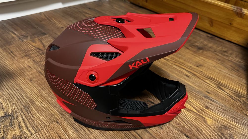 Cască Full-Face Kali Zoka Dash Matte R ed - Mărime S (54-55 cm)