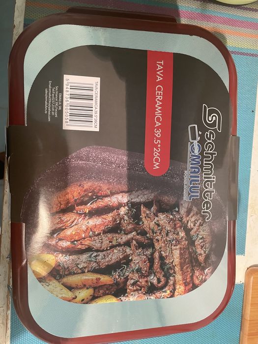 Tava Schmitter, ceramica, 39.5 * 26 cm