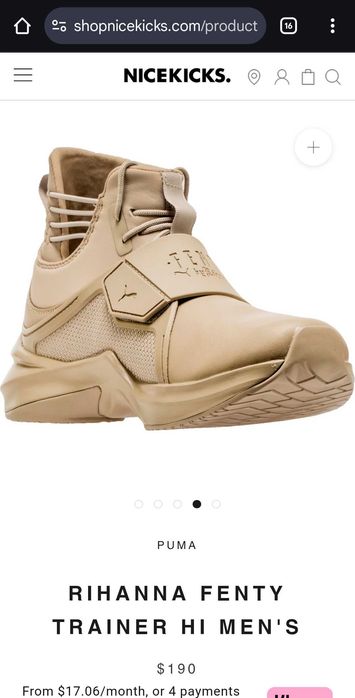 Adidas Puma pantofi sport Fenty