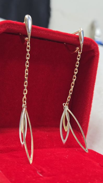 Серьги золотые за грамм 44000