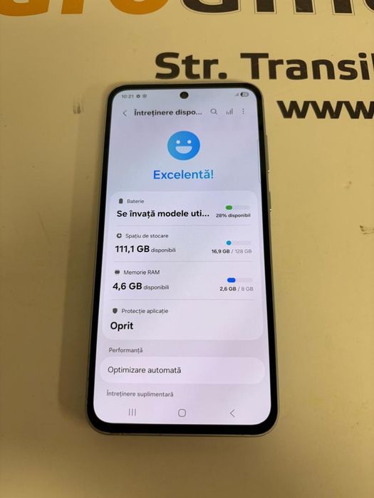 Samsung Galaxy A55, Dual SIM, 8GB, 128GB, 5G, Awesome Iceblue -T-